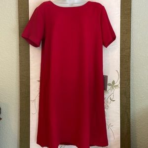 BOBEAU red dress cutouts S